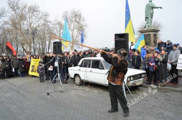 Вулицями Одеси ходили «панаєхавшиє западенці». ФОТО. ВІДЕО