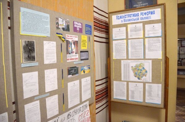 У Волинському музеї показують, як змінювалася область протягом років. ФОТО