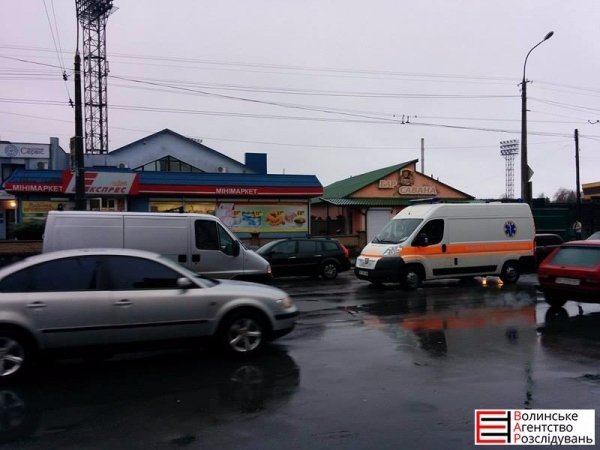 ДТП у Луцьку: на пішохідному переході збили жінку. ФОТО