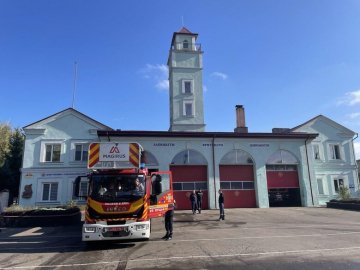 Луцькі рятувальники отримали німецьку техніку
