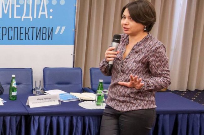 Медіа-експертка ІМІ Олена Голуб. Фото з Facebook.