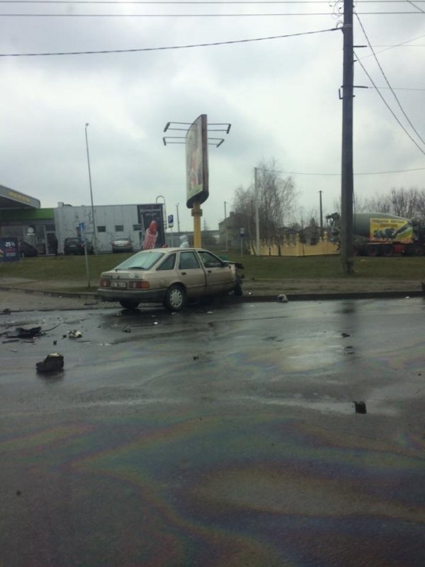 У Луцьку ДТП на Рівненській. ФОТО