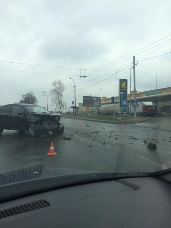 У Луцьку ДТП на Рівненській. ФОТО
