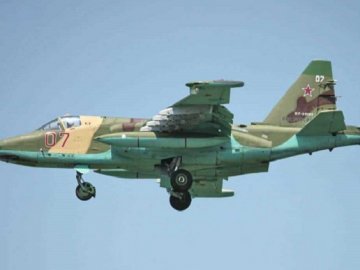 Збройні сили збили над Миколаївщиною російський винищувач Су-25