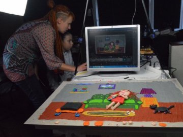 У Луцьку знімають «пластилінову» короткометражку. ФОТО