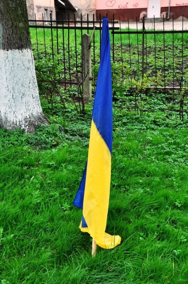 Як лучани допомогли облаштувати майданчик у дитбудинку. ФОТО