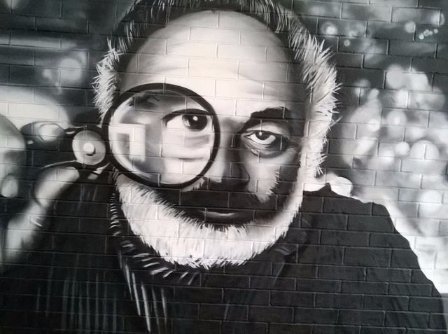 У Києві з'явився перехід з чорно-білими кінопортретами. ФОТО