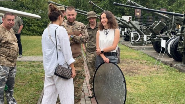 У Луцьку влаштували фотосесію для ветеранів. ВІДЕО