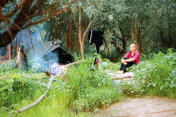 Бівуак на березі Хопра