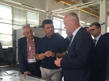 Гройсман оцінив луцький «Мотор»