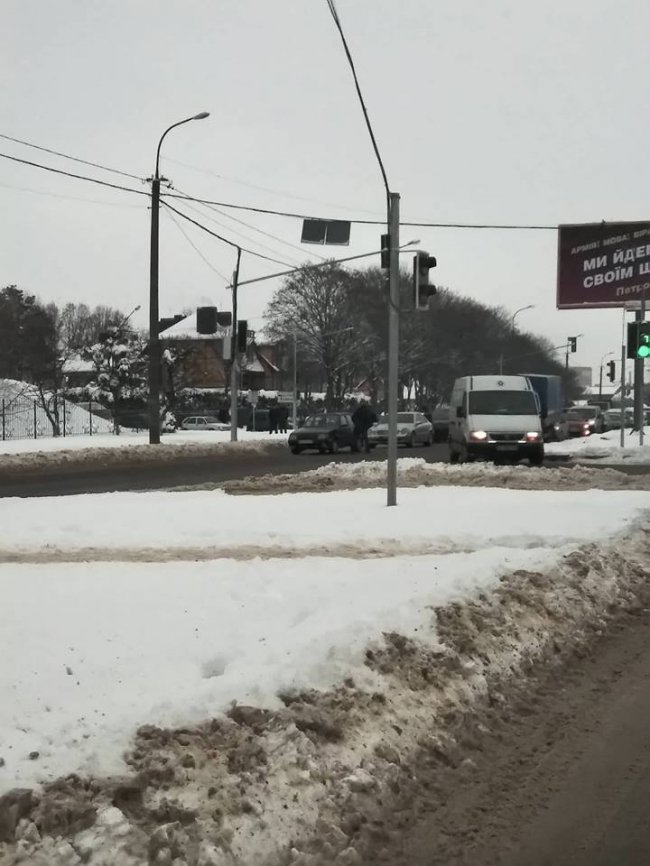 У Луцьку зіткнулися три автомобілі. ФОТО