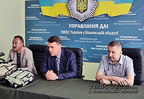 Працівники ДАІ Волині вирушили на Схід. ФОТО