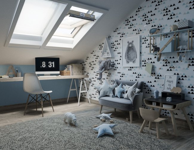 Зразок дизайну квартири в «Юпітері» 