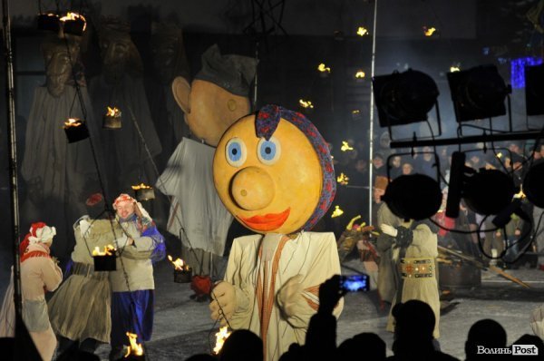 «Різдво у Луцьку»: вражаюче театральне дійство від гостей зі Львова