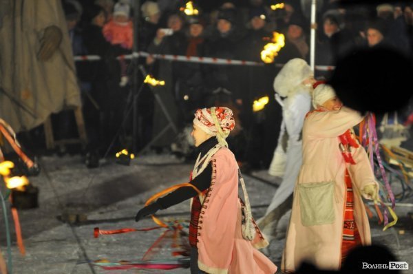 «Різдво у Луцьку»: вражаюче театральне дійство від гостей зі Львова