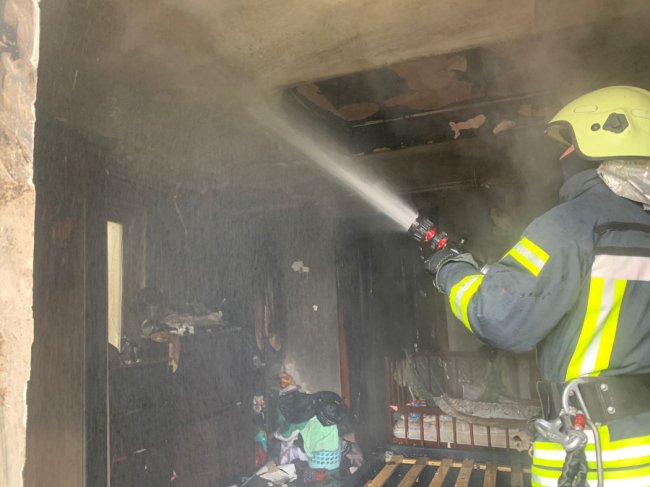 На Волині горіли три житлові будинки та дві господарські споруди