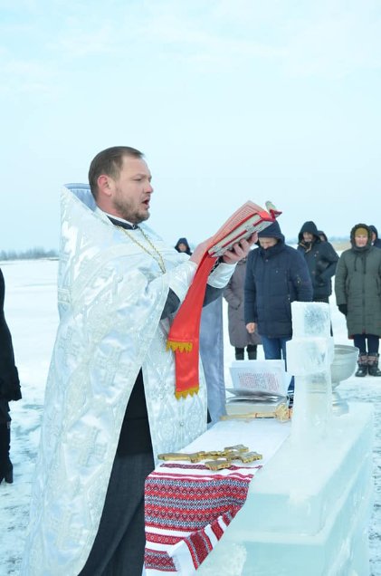 Як на Світязі Водохреще святкували. ФОТО 