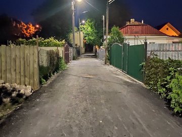 На одній із вулиць Луцька оновили освітлення