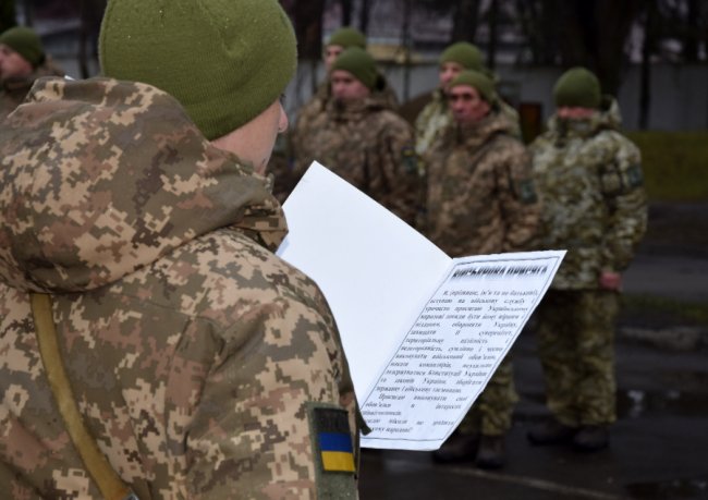 На Волині новобранці-прикордонники склали військову присягу. ФОТО