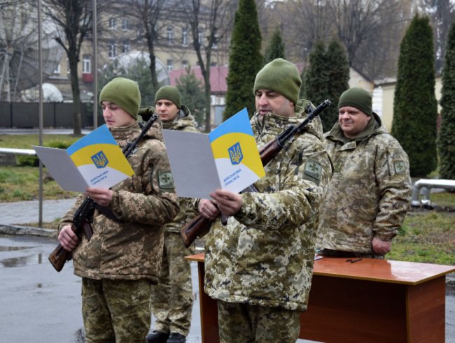 На Волині новобранці-прикордонники склали військову присягу. ФОТО