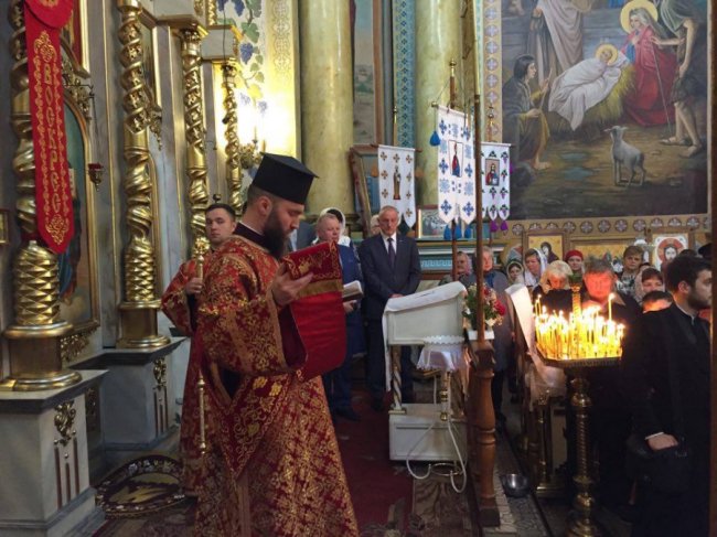Предстоятель ПЦУ Епіфаній очолює богослужіння у храмі на Волині. ФОТО