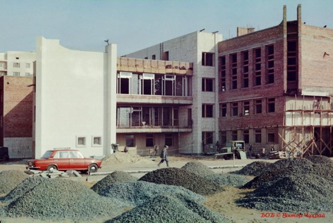 Як будувався луцький РАЦС: рідкісні фото