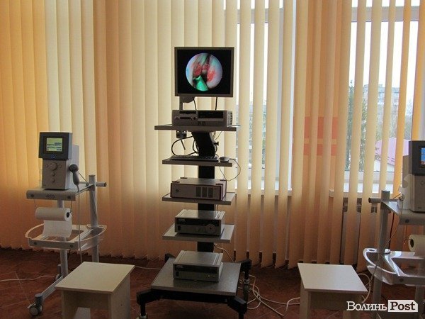 У Волинській обласній лікарні відкрили оновлене ЛОР-відділення. ФОТО