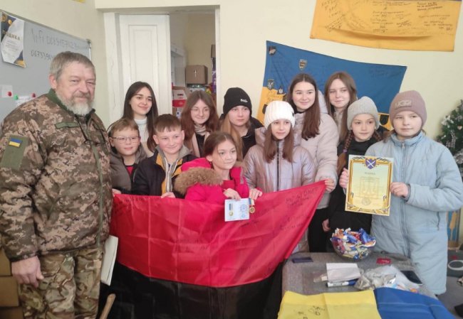 Дитячий батальйон «Бандерівці» з Волині відзначили нагородою