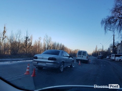 У Луцьку на Набережній - дві аварії. ФОТО