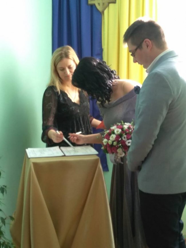 На Волині розписалася ювілейна пара