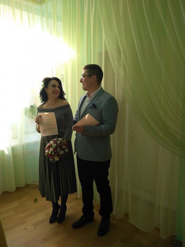 На Волині розписалася ювілейна пара