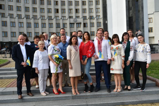 Як у Луцьку відзначають День Державного Прапора України. ФОТО