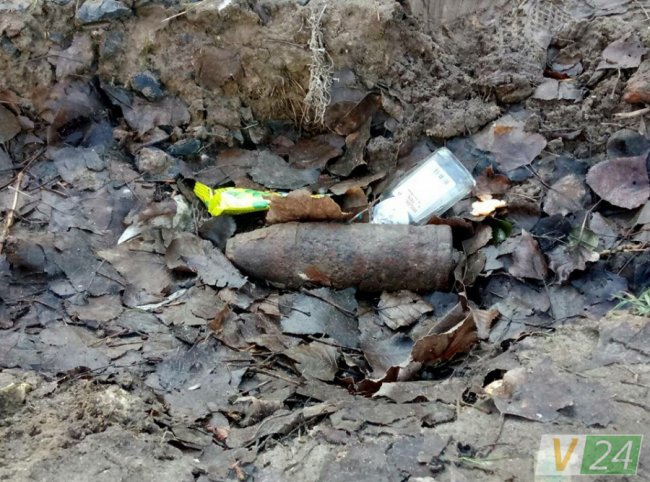 У Луцьку в спальному районі знайшли небезпечний снаряд