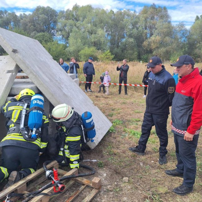 Волинські пожежники були інструкторами на міжнародних навчання у Польщі