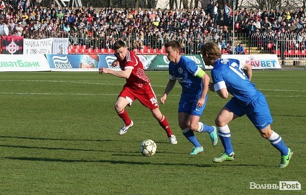 Як «Волинь» програвала «Дніпру». ФОТО