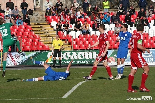 Як «Волинь» програвала «Дніпру». ФОТО