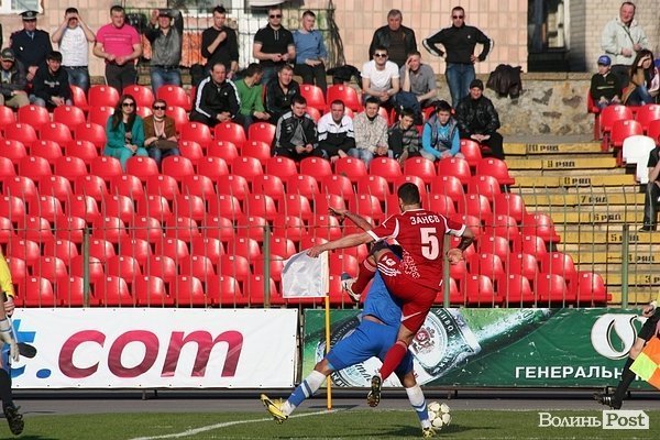 Як «Волинь» програвала «Дніпру». ФОТО