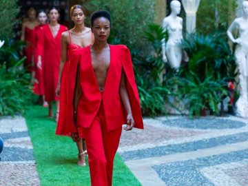 Пристрасна колекція Юлії Федецької на показі в Мілані. ФОТО