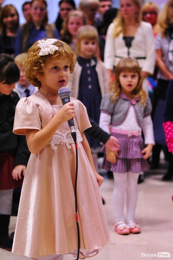 Модний показ у Луцьку. ФОТО*