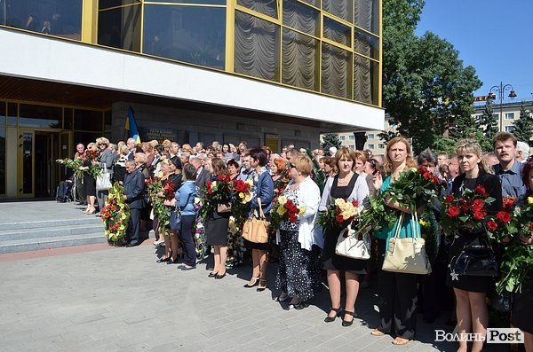 Луцьк прощався з Клімчуком. ФОТО. ВІДЕО