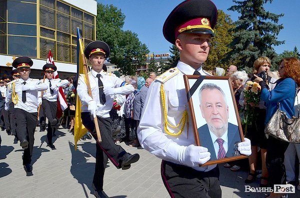 Луцьк прощався з Клімчуком. ФОТО. ВІДЕО