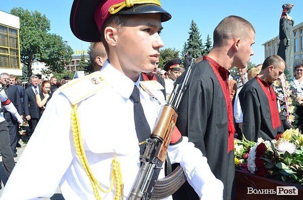 Луцьк прощався з Клімчуком. ФОТО. ВІДЕО