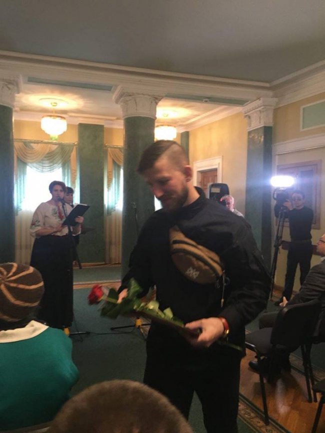 Волинських нацдружинників нагородили грамотами