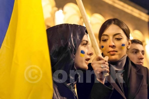 Грузини підтримали Євромайдан. ФОТО