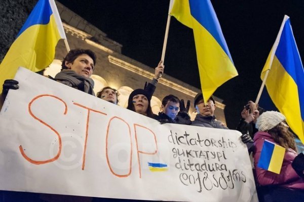 Грузини підтримали Євромайдан. ФОТО
