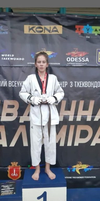 Ліцеїстка з Волині взяла «золото» на всеукраїнському турнірі з тхеквондо