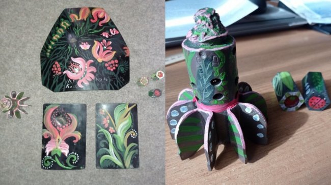 Художниця з Волині перетворює військову амуніцію на артоб'єкти