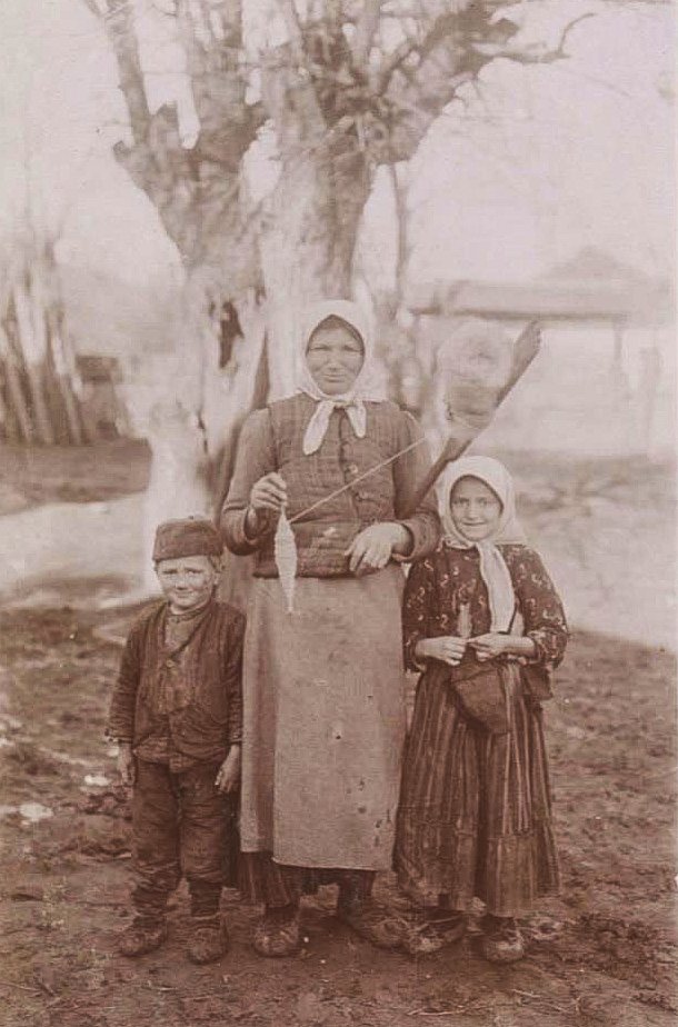 Мешканці села Кримне на Волині, 1916 р.