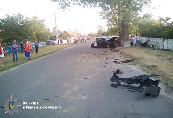 На Рівненщині смертельна ДТП. ФОТО