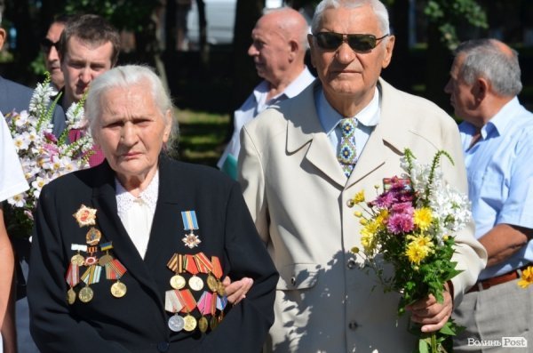У Луцьку вшанували борців з фашизмом. ФОТО